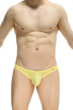 String Thong Bulge Yellow 2