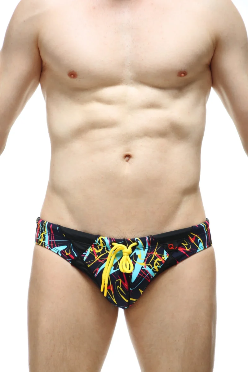 Swim Bain Slip Bikini Men Conca Paint 1