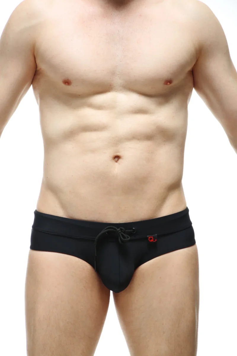Swim Bikini Bain Slip Black Sexy Petitq Panel 2