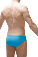 Swim Bikini Bain Slip Econyl Turquoise Petitq 1
