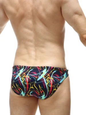 Swim Bikini Bain Slip Men Black 1