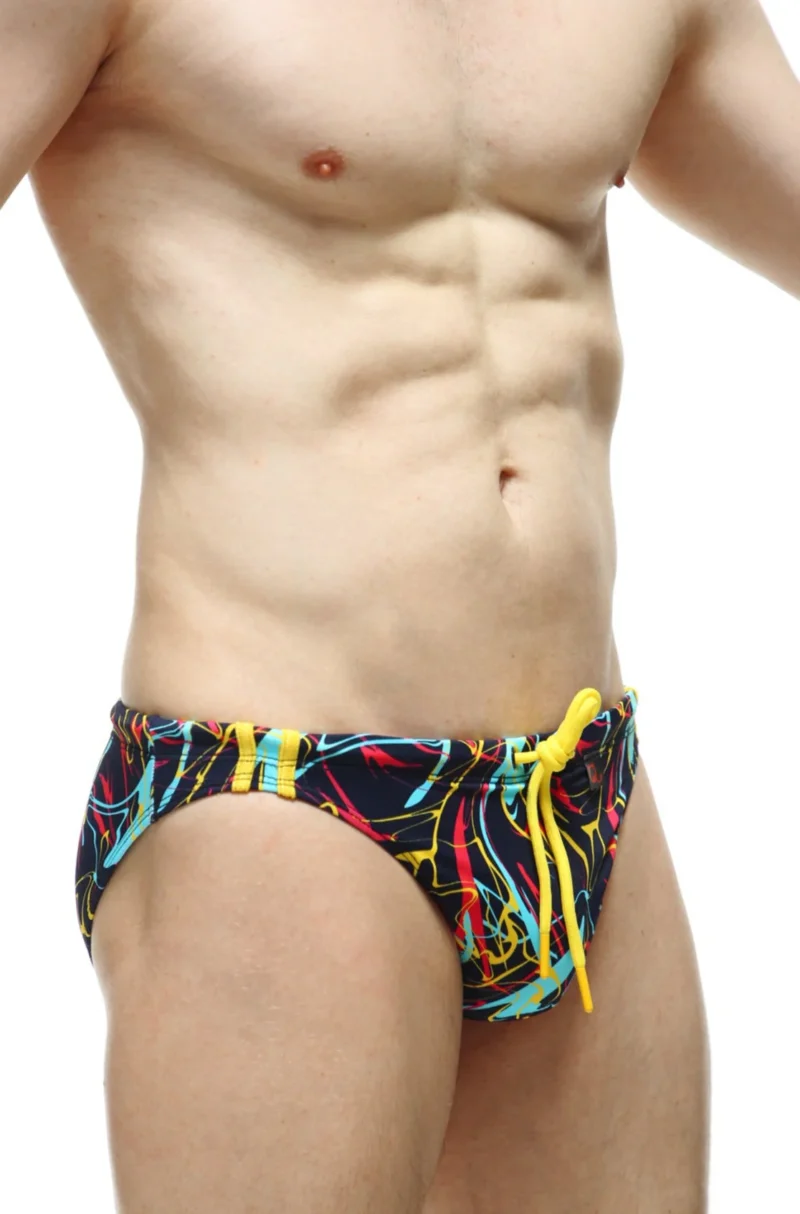 Swim Bikini Bain Slip Men Black 3