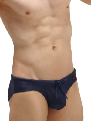 Swim Bikini Navy Recycled Nylon 3