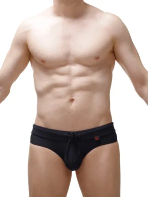 Swim Brief Mimet Black Slip Bain Sexy Petitq 2