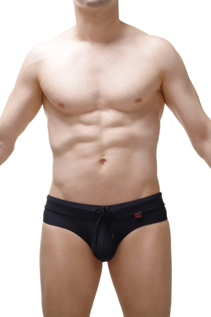 Swim Brief Mimet Black Slip Bain Sexy Petitq 2
