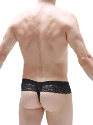Thong Barboy Lace Petitq Black 1