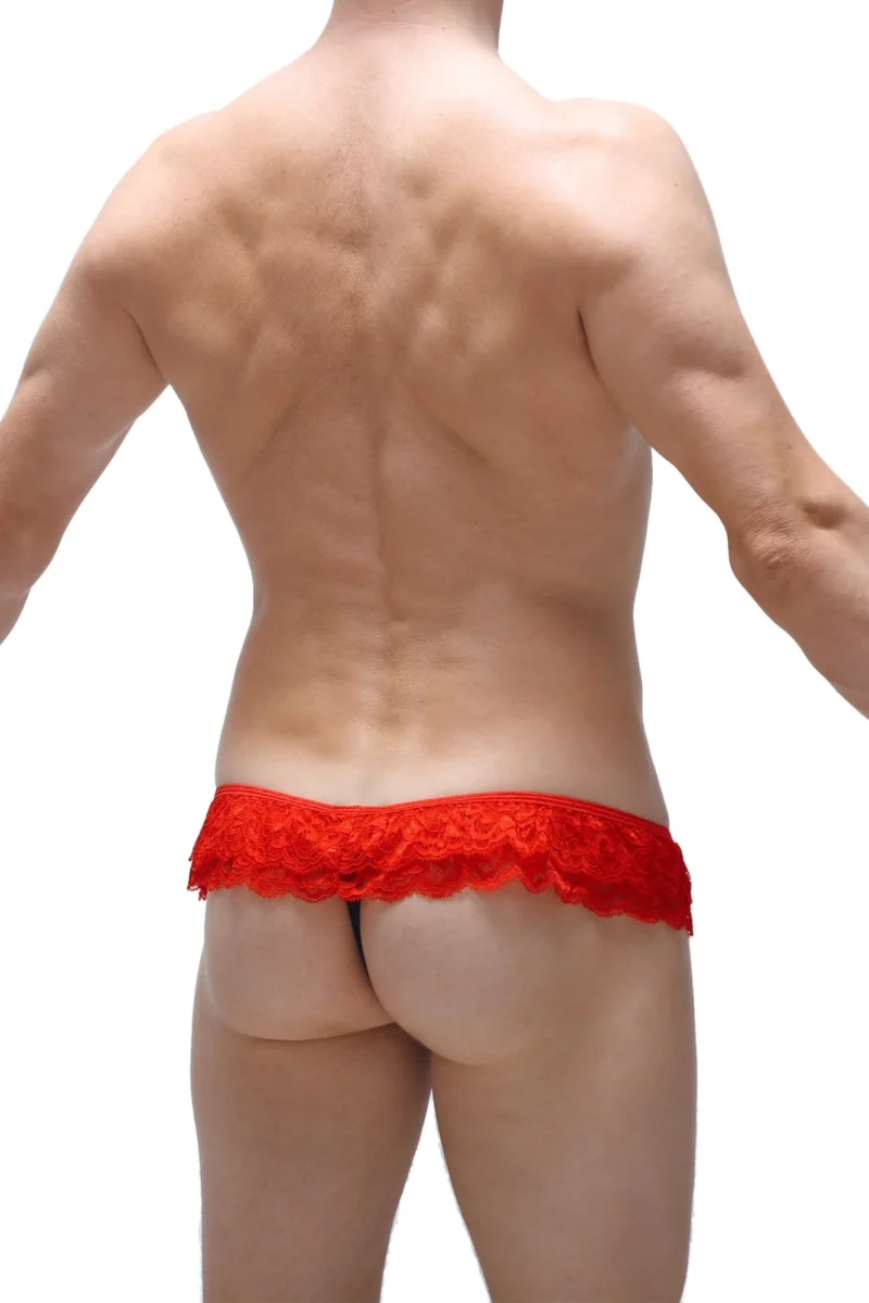 Thong Frou Frou Black Petitq 1