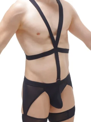 Thong Harness Petitq N082023 Sexy Chest Thighs 3