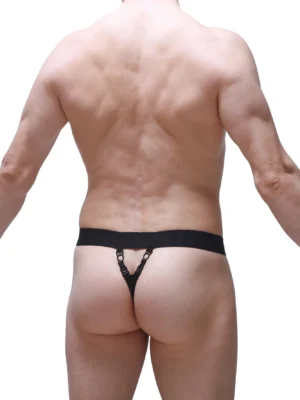 Thong Lace Navy Pinces Petitq 1