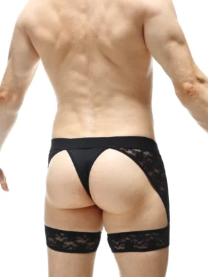 Thong Maiserey Erotic Lace Black Petitq String 1