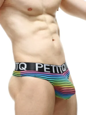 Thong Mega Bukge Rainbow Petitq String N07 3