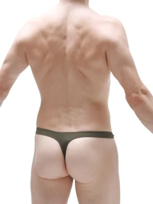 Thong Narrow Petitq Olive 1