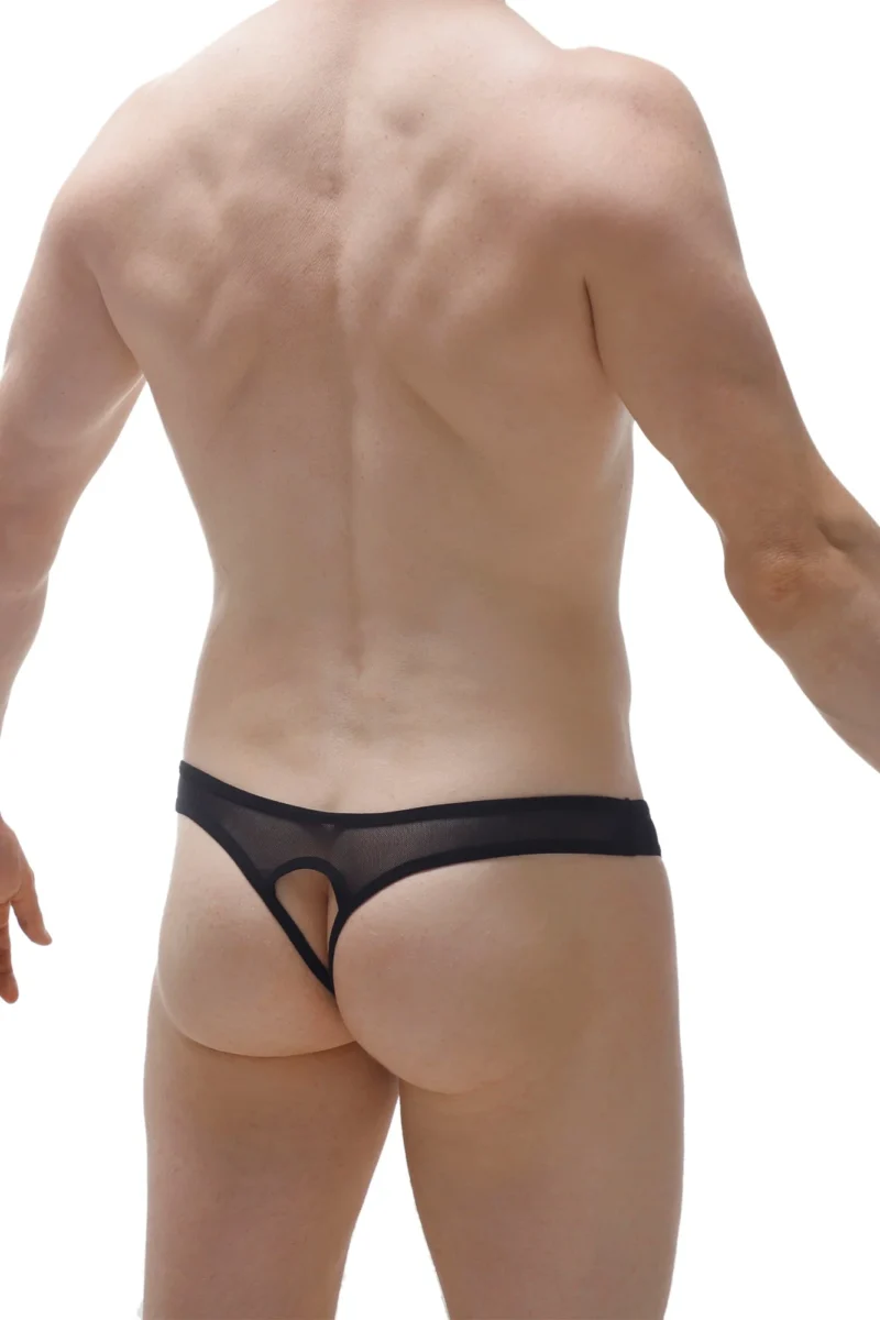 Thong Open Net N072023 Black 1