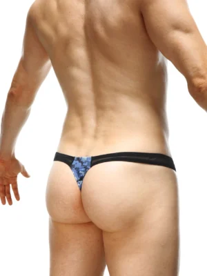 Thong Petitq String Blue Camo Annoix 1
