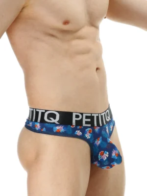 Thong String Arteou Petitq Tropical Leaves 3