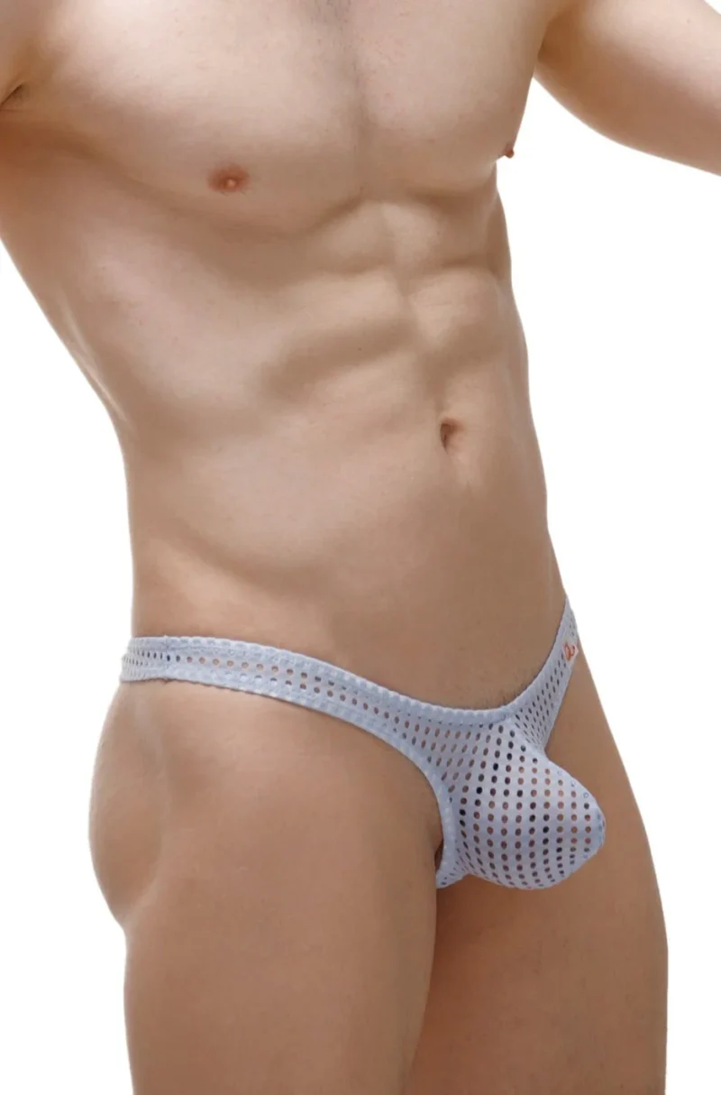 Thong String Durtol Baby Blue Men Bulge Petitq 3