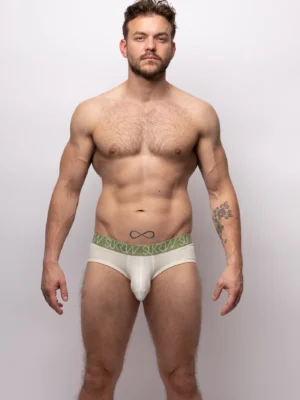 Apex Brief Ecru Front