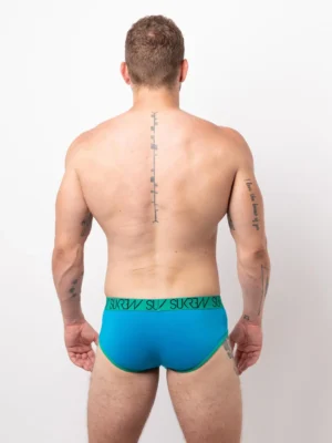 Apex Brief Ocean Blue Back