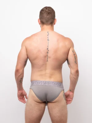 Classic Brief Frost Grey Back