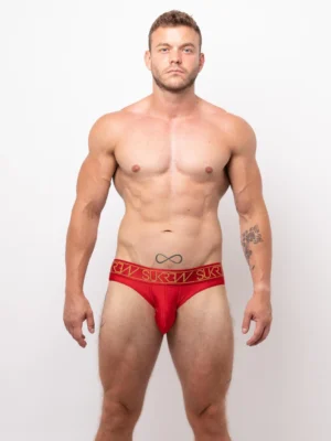 Classic Brief Ruby Front