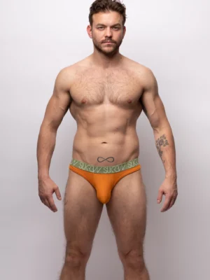Classic Thong Camel Front