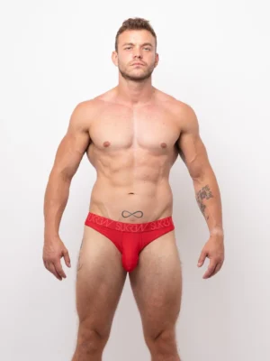 Classic Thong Crimson Front