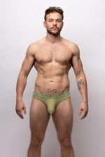 Classic Thong Khaki Front