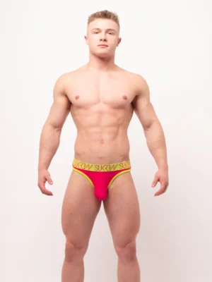 Classic Thong Raspberry Front