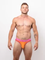 Classic Thong Sunrise Orange Front