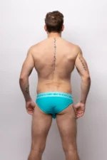 Classicbrief Scuba Blue Back