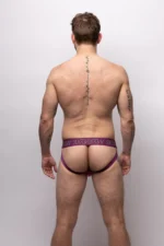 Jockstrap Deeppurple Back
