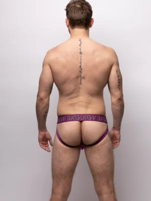 Jockstrap Deeppurple Back