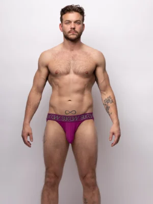 Jockstrap Deeppurple Front