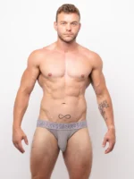 Jockstrap Frost Grey Front
