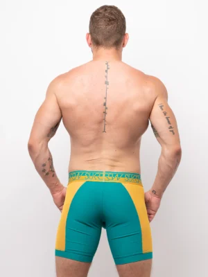 Sprint Teal Mustard Back