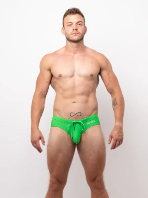 Torrent Swim Brief Green Front