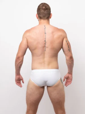 Torrent Swim Brief White Back