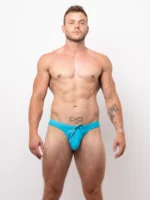 Torrent Swim Thong Aqua Front
