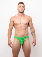Torrent Swim Thong Green Front