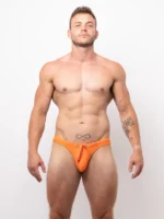 Torrent Swim Thong Tangerine Front