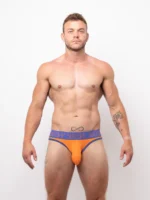 V Brief Flame Orange Front