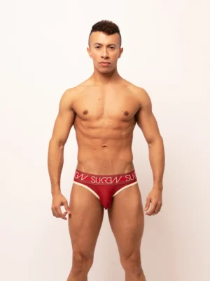 V Thong Burgundy Cream Front 908c2da2 8ce8 446b B684 2b7a61f68f5c