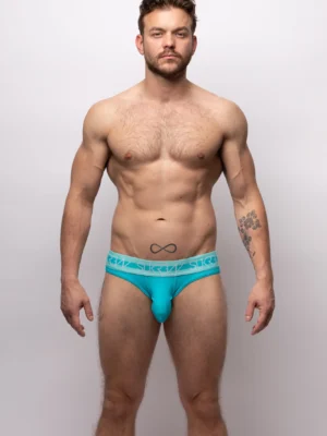 Vbrief Scuba Blue Front