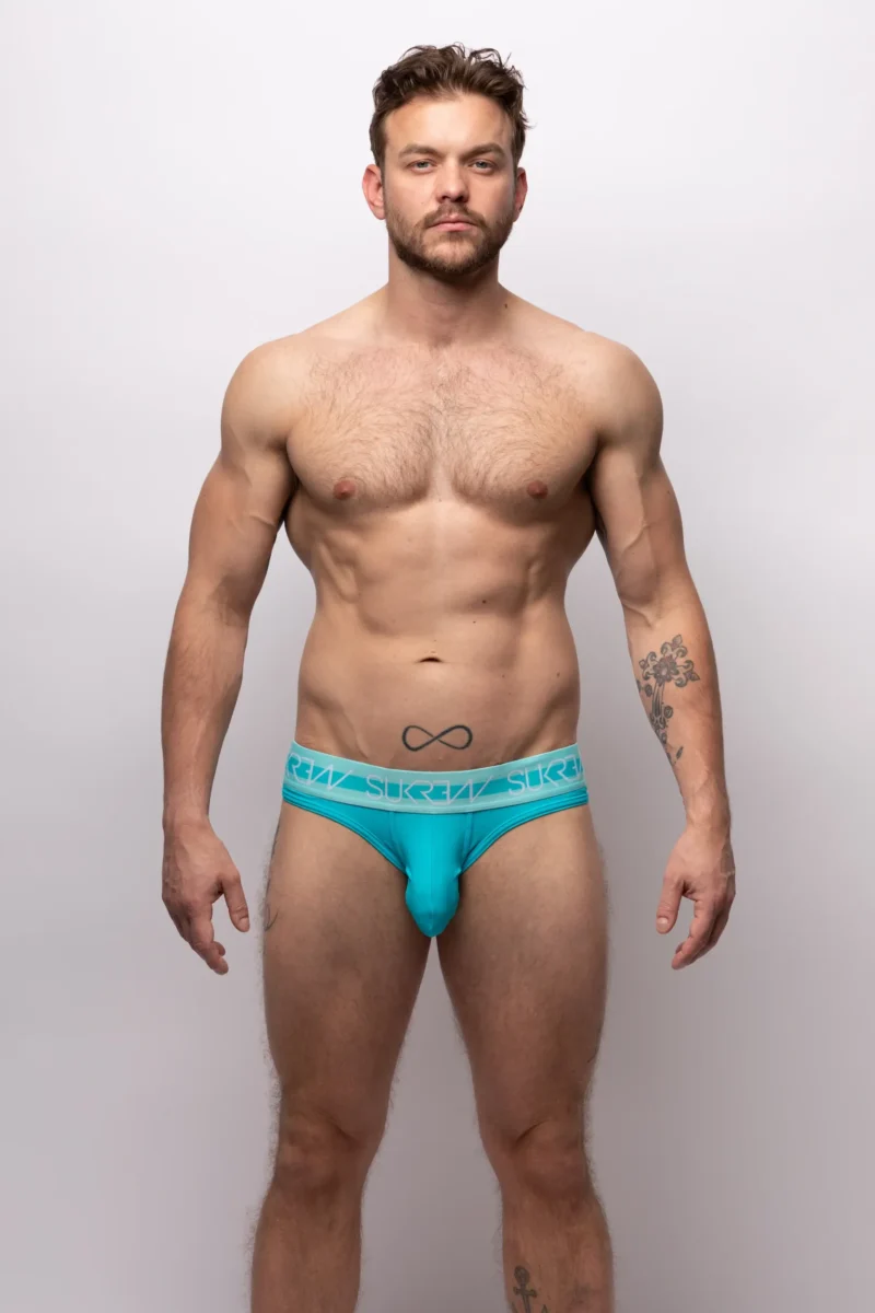 Vbrief Scuba Blue Front