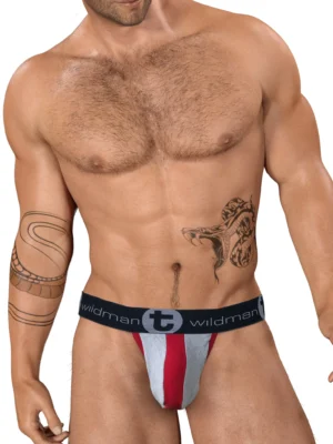 COPO Gray Red Front CLOSEUP