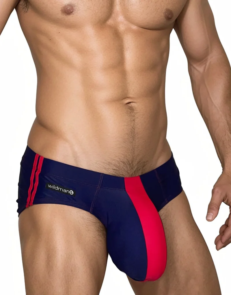 MC SW BR NAVY RED SIDE
