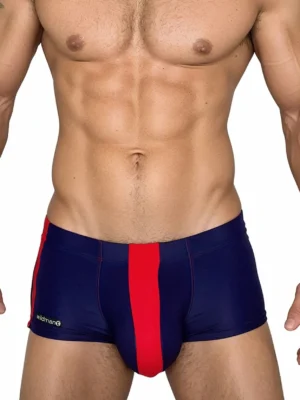 MC SW SQ ST NAVY RED FRONT