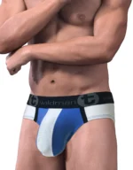 MI BR STRIPE WHT BLUE Side3