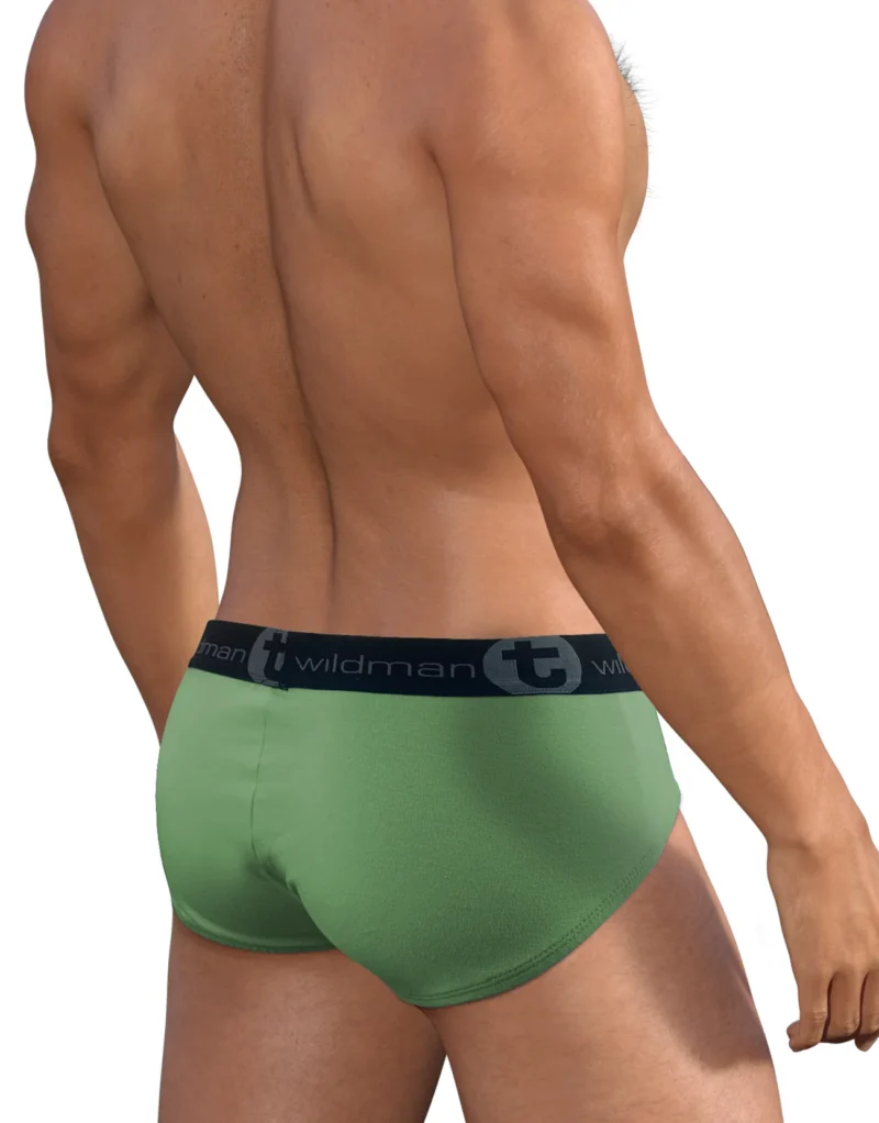 OB GREEN BRIEF BACK