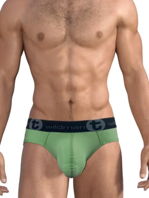 OB GREEN BRIEF FRONT